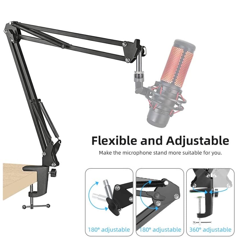 HIVE ST-100 Microphone Arm Stand Scissor Arm